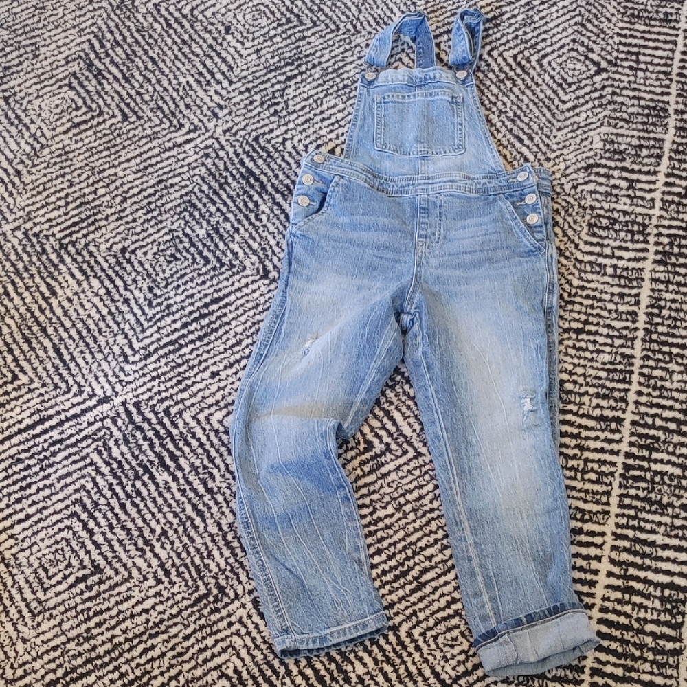 Cat & Jack Blue Denim Overalls